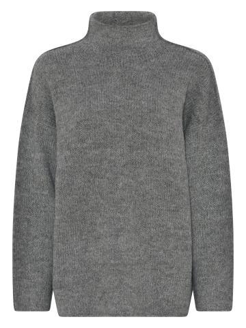 Lundgaard Strik - Oversize Knit - Light Grey Melange