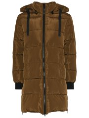 Etage Jakke - Quilt Jacket w/Hood - Bronze
