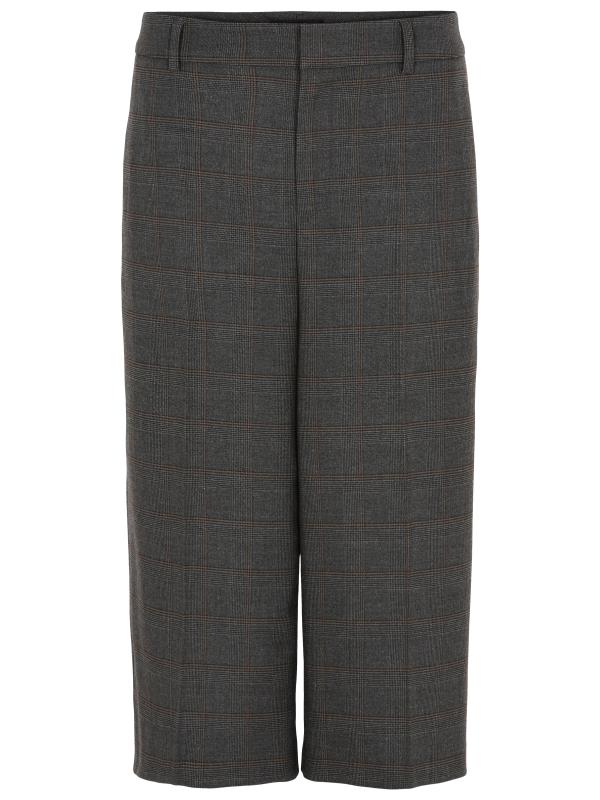 Cero shorts, benlængde 45 cm, grå med brune tern (5713270180468)