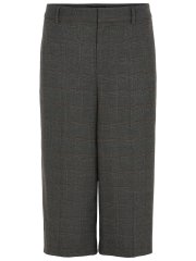 Cero shorts, benlængde 45 cm, grå med brune tern