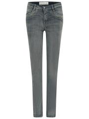 Cero jeans Magic fit model BOTTOM UP - 80 cm. - blå med slid effekt