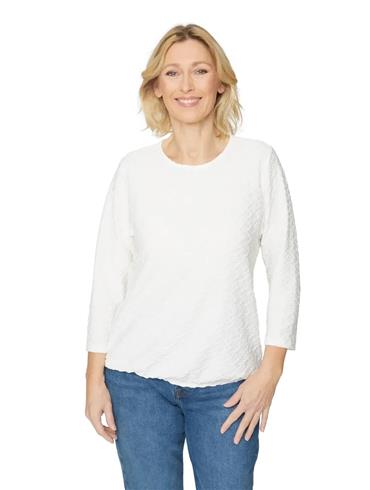 Brandtex bluse - hvid